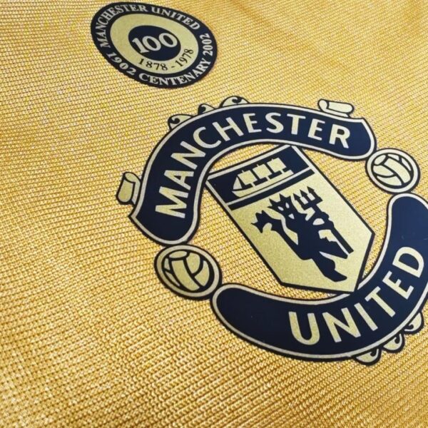 Manchester United Retro 2001/02 1º Equipación - Imagen 6